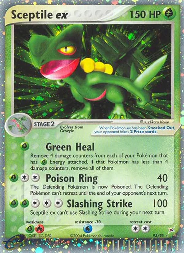 Sceptile ex — изображение карты