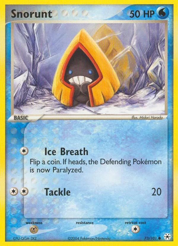 Snorunt — изображение карты