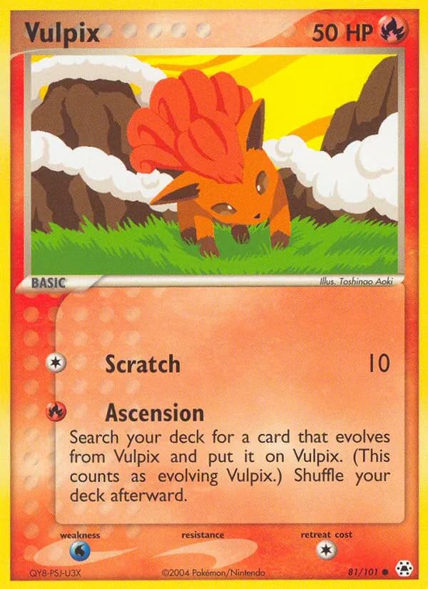Vulpix — изображение карты