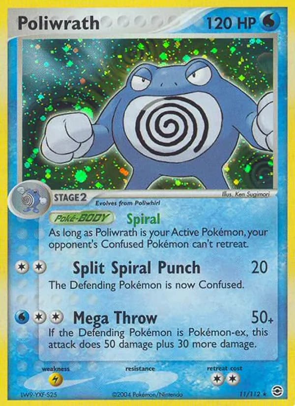 Poliwrath — изображение карты