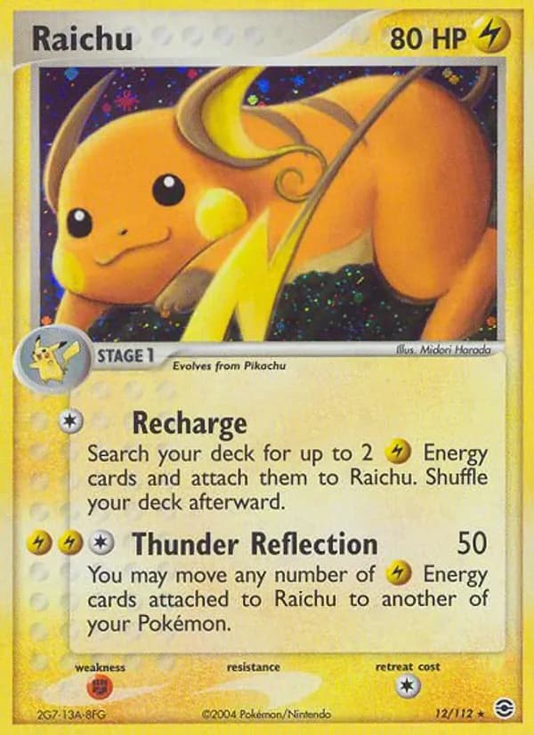 Raichu — изображение карты