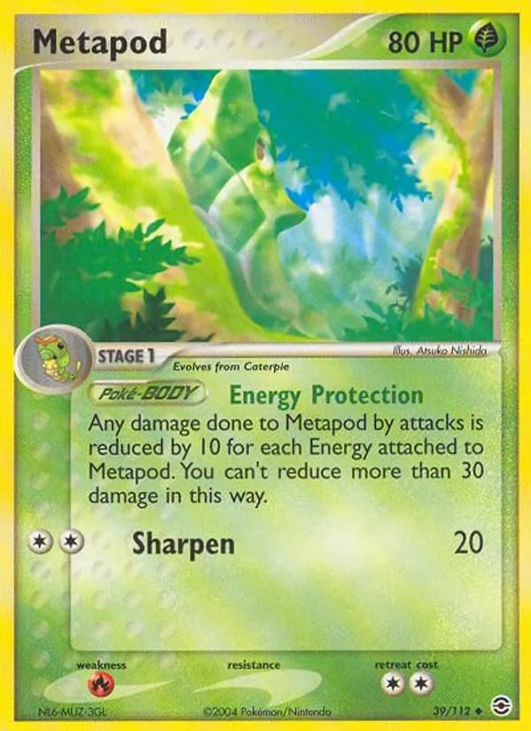 Metapod — изображение карты