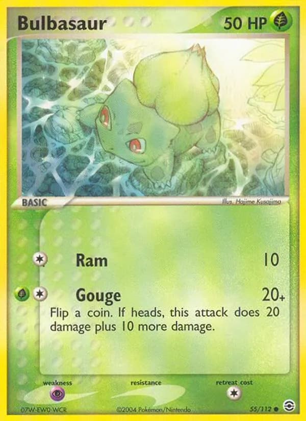 Bulbasaur — изображение карты