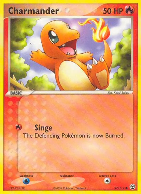 Charmander — изображение карты