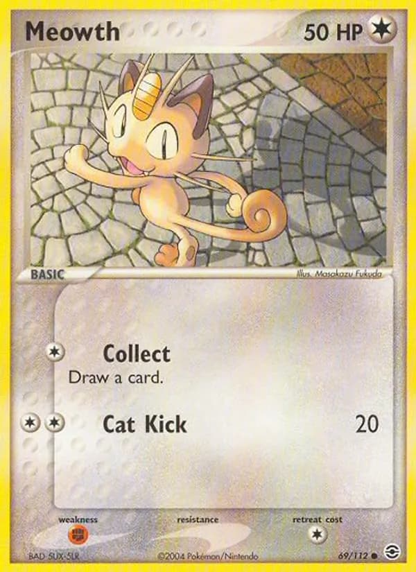 Meowth — изображение карты
