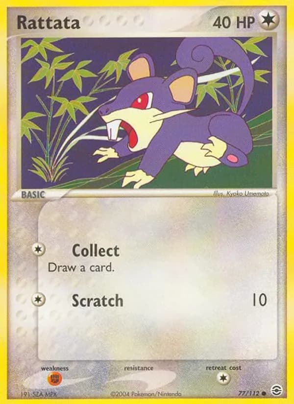 Rattata — изображение карты