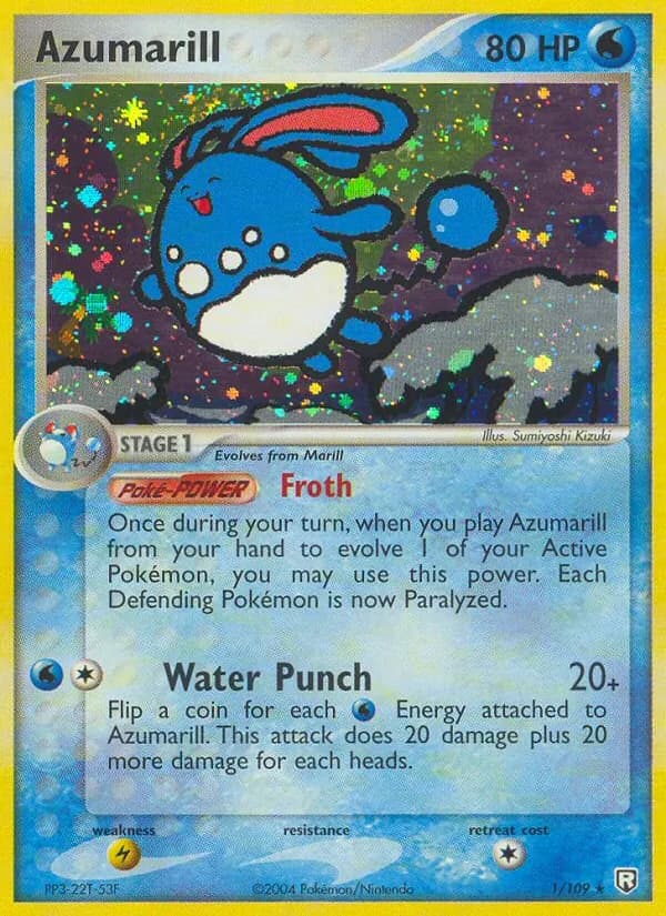 Azumarill — изображение карты