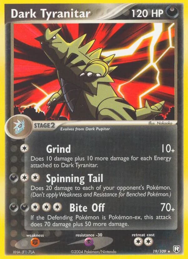 Dark Tyranitar — изображение карты