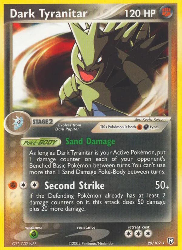 Dark Tyranitar — изображение карты