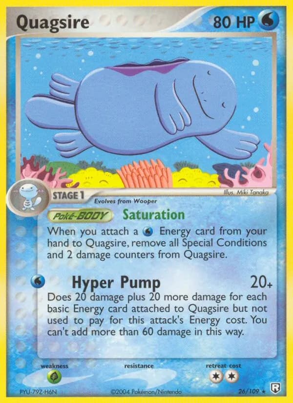 Quagsire — изображение карты