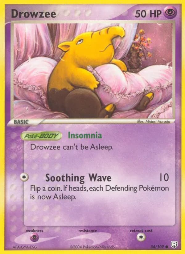 Drowzee — изображение карты