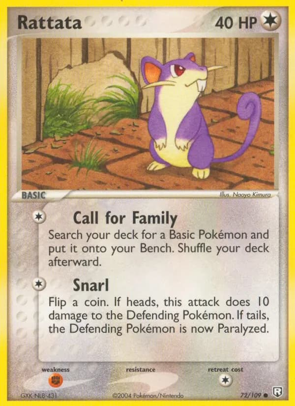 Rattata — изображение карты