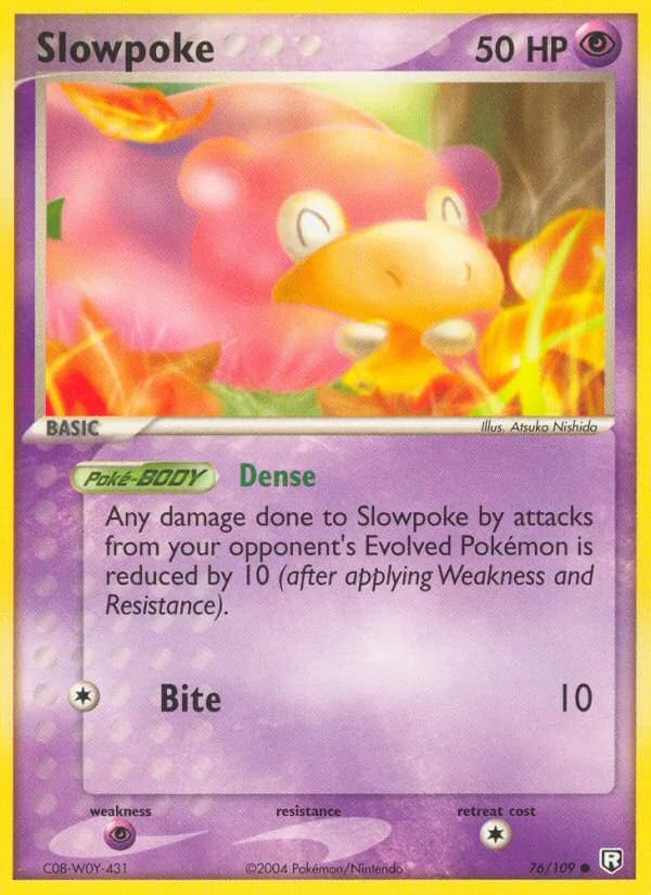 Slowpoke — изображение карты