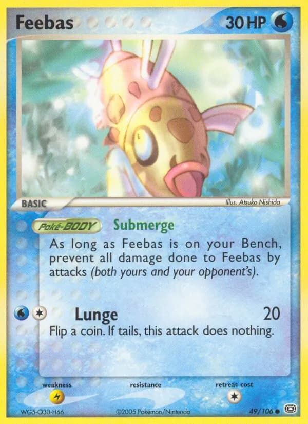 Feebas — изображение карты