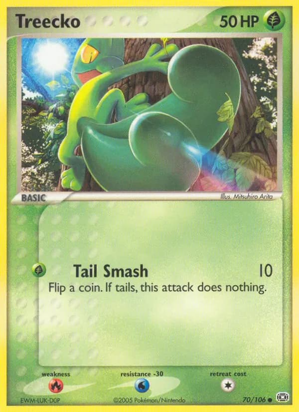 Treecko — изображение карты