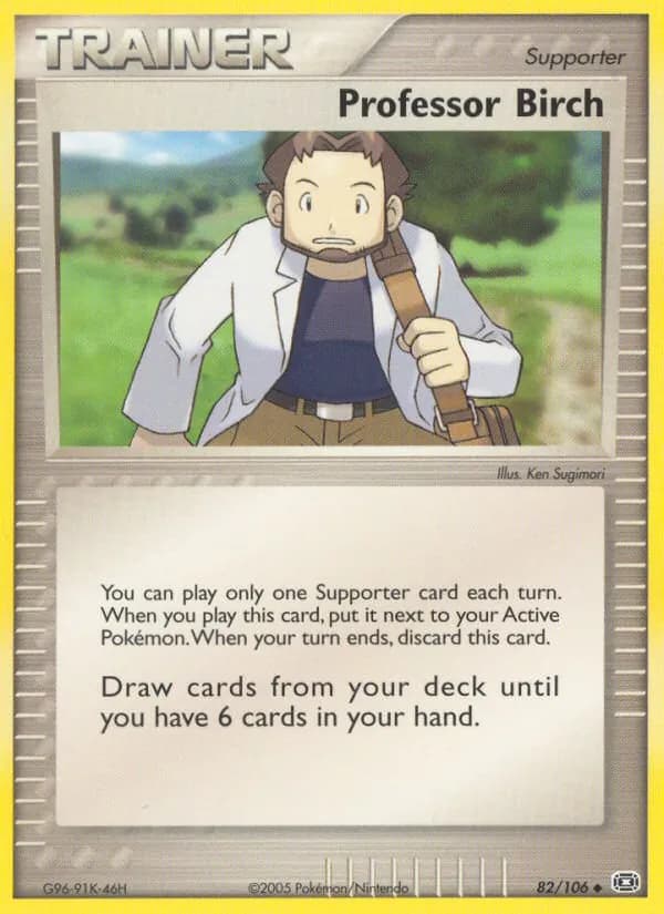 Professor Birch — изображение карты