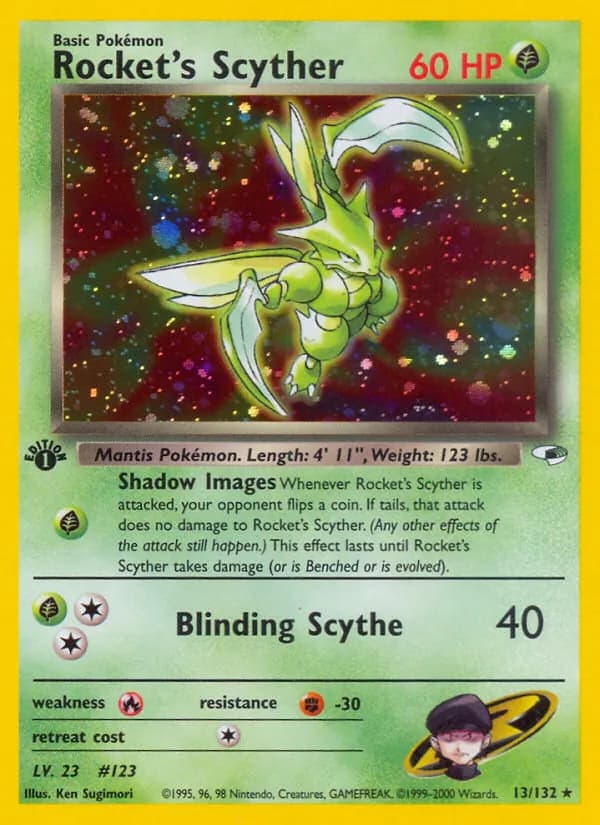 Rocket's Scyther — изображение карты
