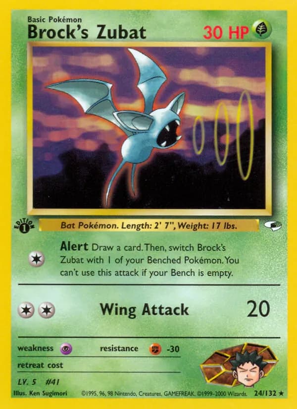 Brock's Zubat — изображение карты