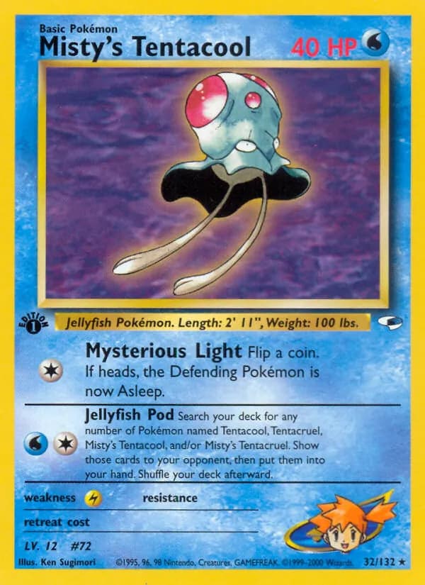 Misty's Tentacool — изображение карты