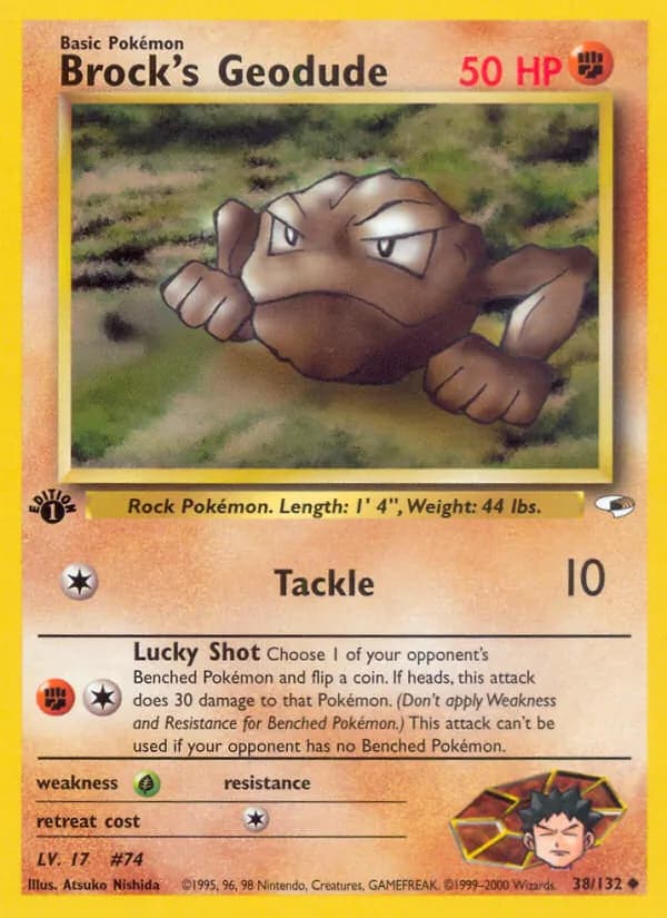 Brock's Geodude — изображение карты