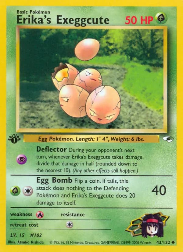 Erika's Exeggcute — изображение карты