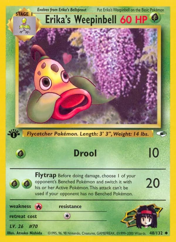 Erika's Weepinbell — изображение карты