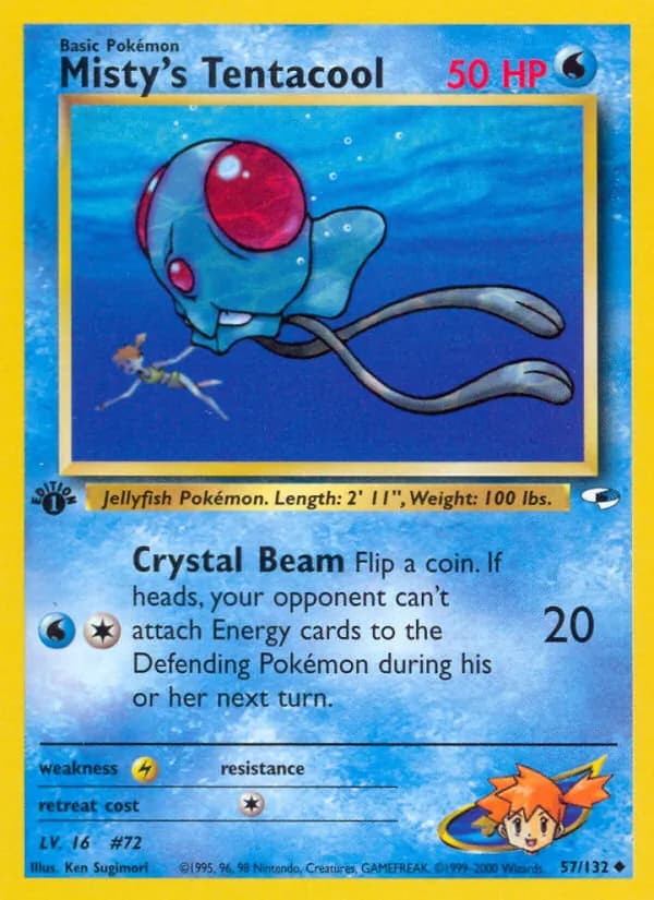 Misty's Tentacool — изображение карты
