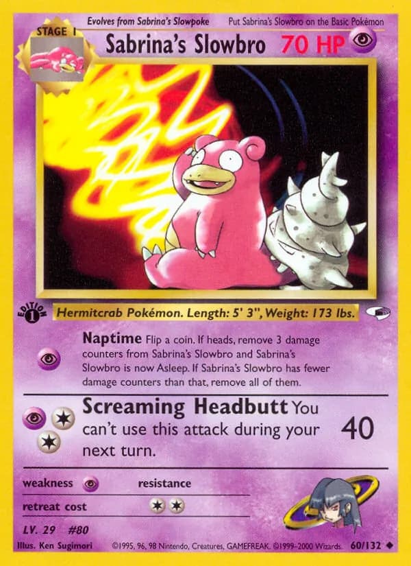 Sabrina's Slowbro — изображение карты
