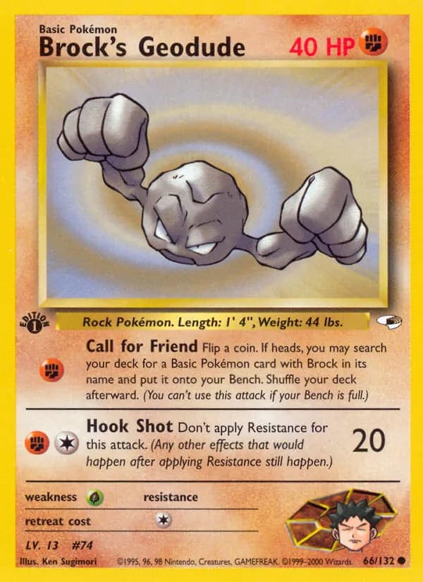 Brock's Geodude — изображение карты