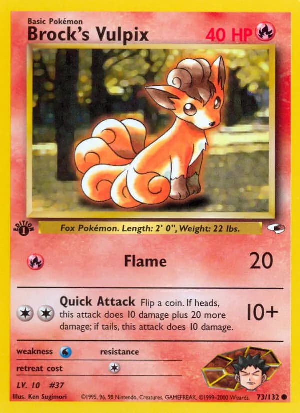 Brock's Vulpix — изображение карты