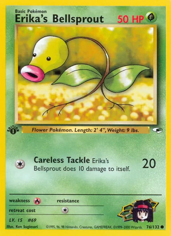 Erika's Bellsprout — изображение карты
