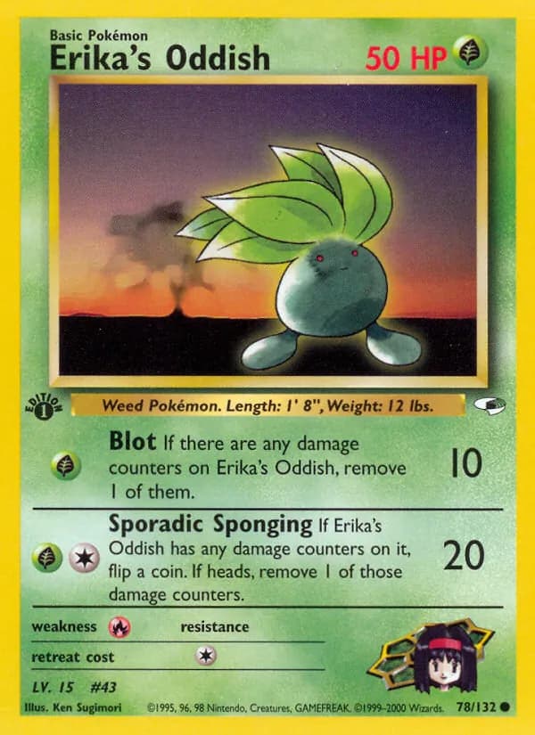 Erika's Oddish — изображение карты