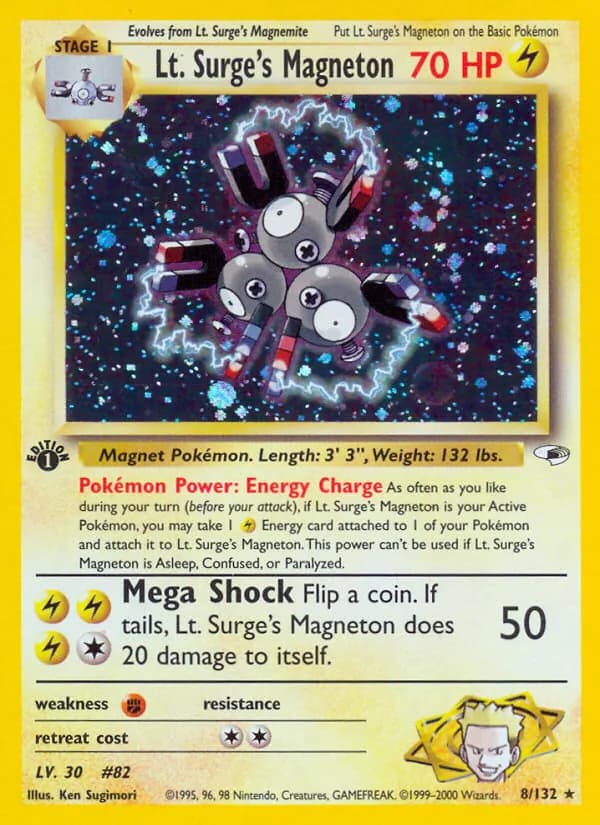 Lt. Surge's Magneton — изображение карты