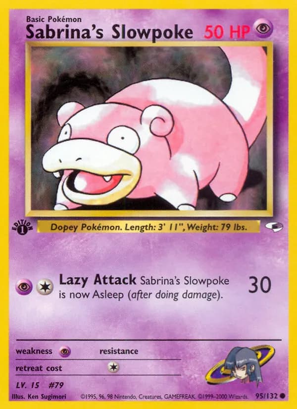 Sabrina's Slowpoke — изображение карты