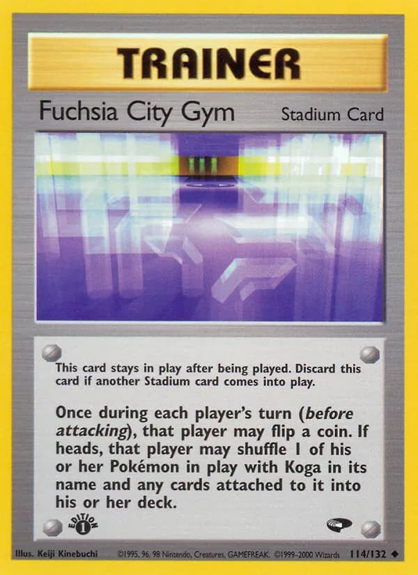 Fuchsia City Gym — изображение карты