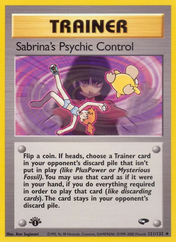 Sabrina's Psychic Control — изображение карты