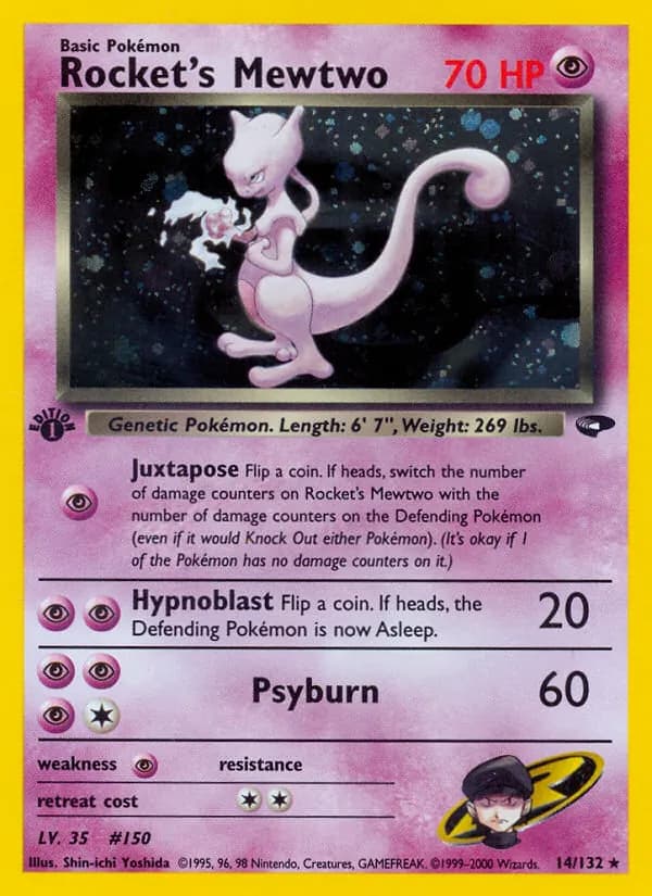 Rocket's Mewtwo — изображение карты