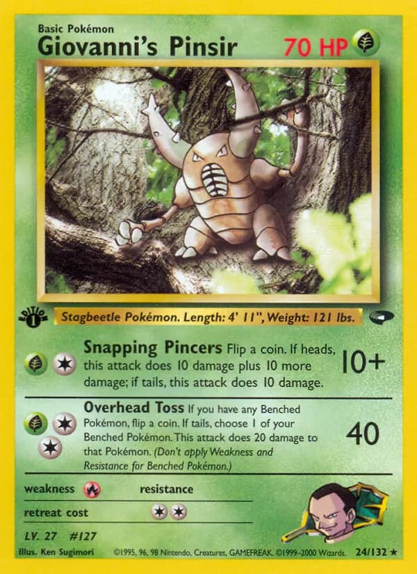 Giovanni's Pinsir — изображение карты