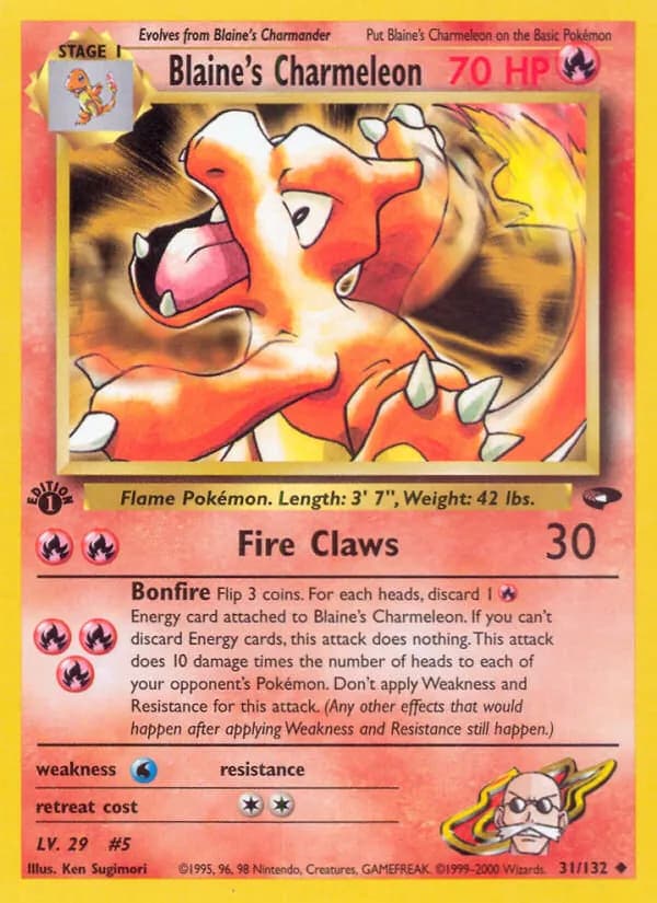 Blaine's Charmeleon — изображение карты