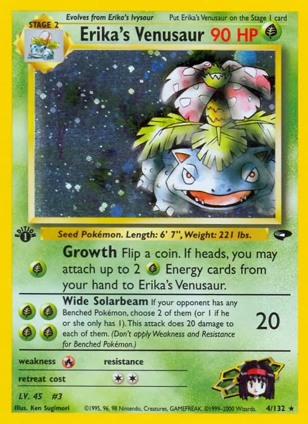 Erika's Venusaur — изображение карты