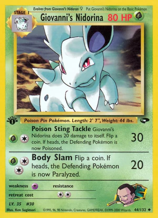 Giovanni's Nidorina — изображение карты