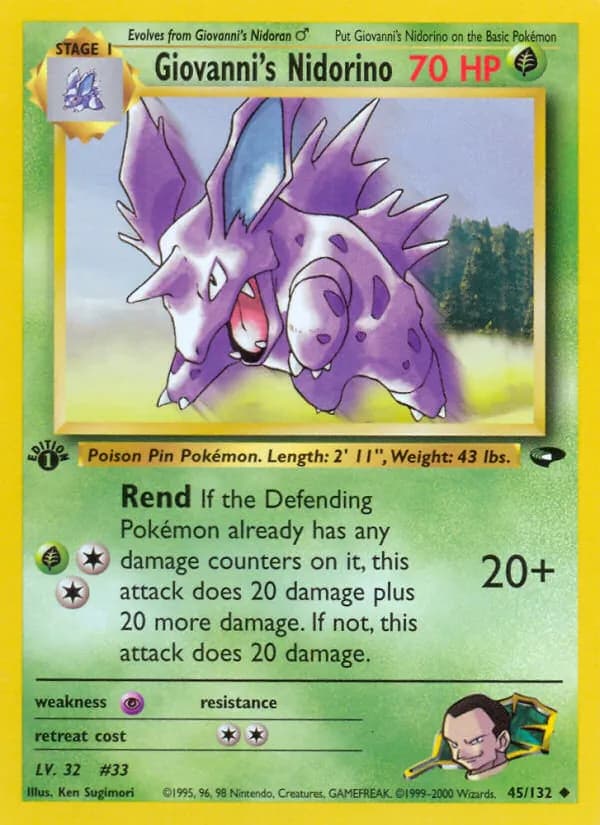 Giovanni's Nidorino — изображение карты