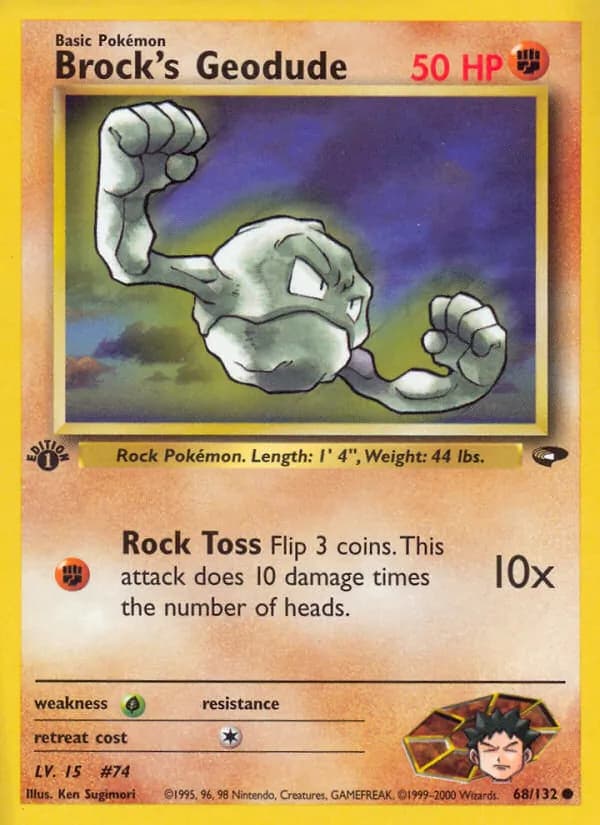 Brock's Geodude — изображение карты