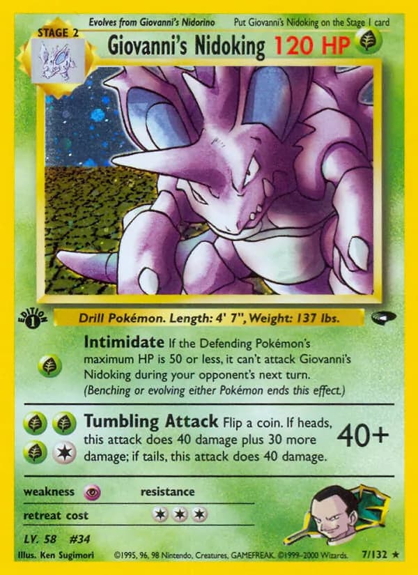 Giovanni's Nidoking — изображение карты