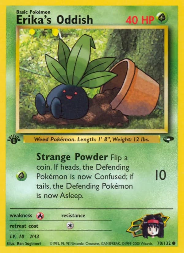 Erika's Oddish — изображение карты