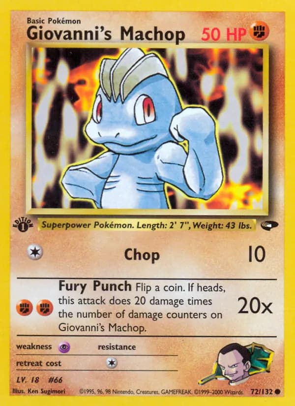 Giovanni's Machop — изображение карты