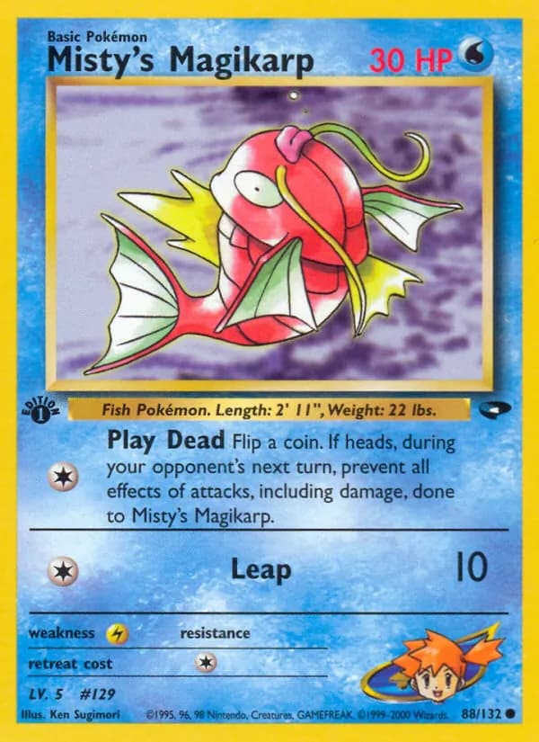 Misty's Magikarp — изображение карты