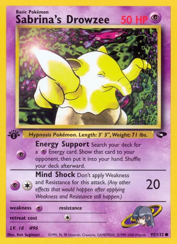 Sabrina's Drowzee — изображение карты