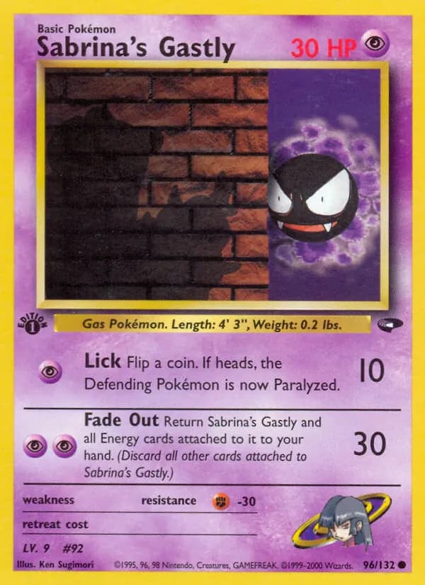Sabrina's Gastly — изображение карты