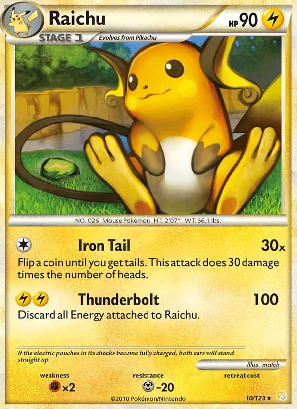 Raichu — изображение карты
